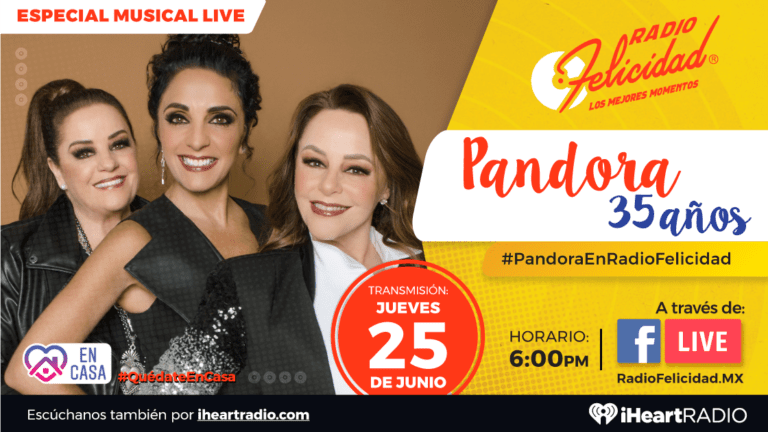 Especial Musical 35 Años de Pandora en FB Live