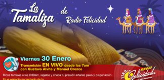 La Tamaliza de Radio Felicidad llega a Iztapalapa